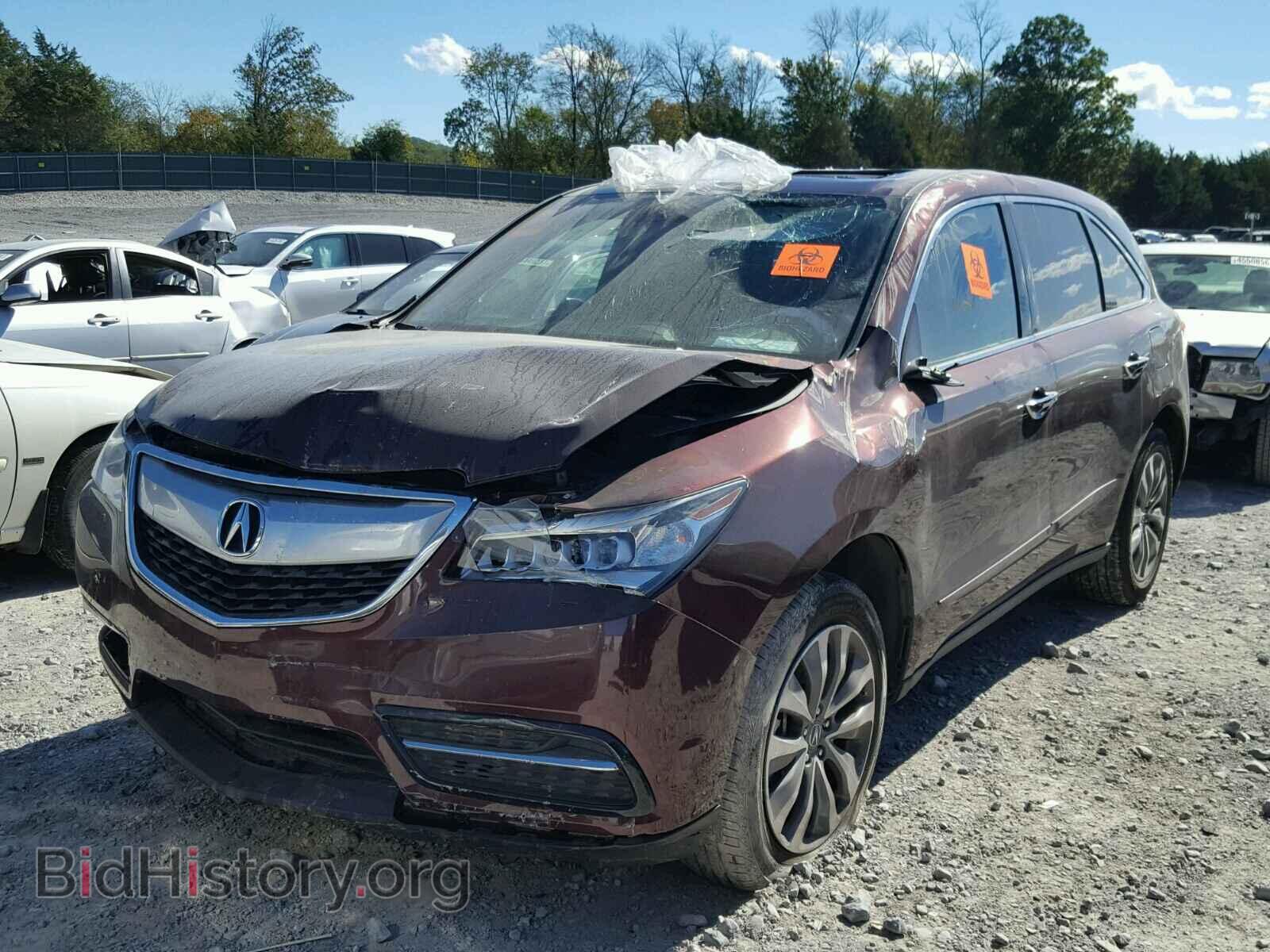 2015 ACURA MDX - VIN: 5FRYD4H45FB030920 - Фото 2