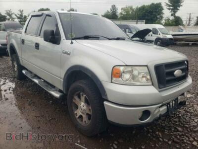2006 Ford F-150 F150 Super, silver — VIN 1FTPW14586KA94392, Copart