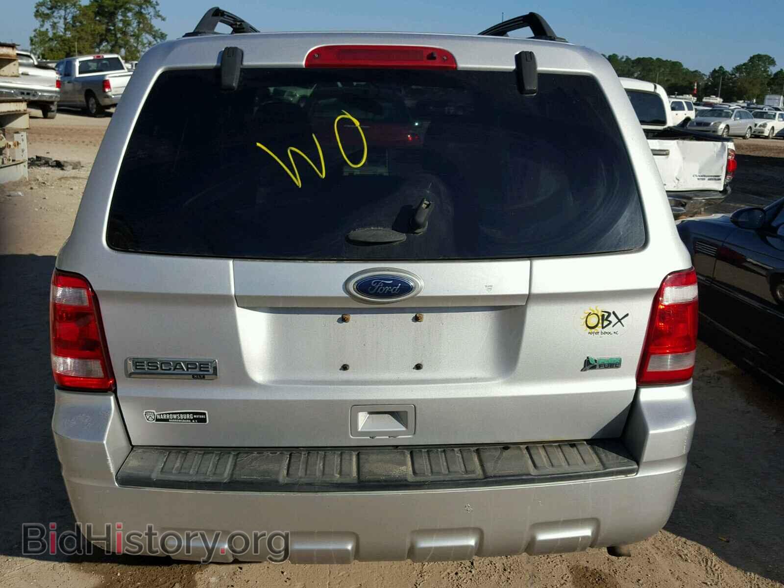 2011 FORD ESCAPE - VIN: 1FMCU9DG9BKC01752 - Фото 9