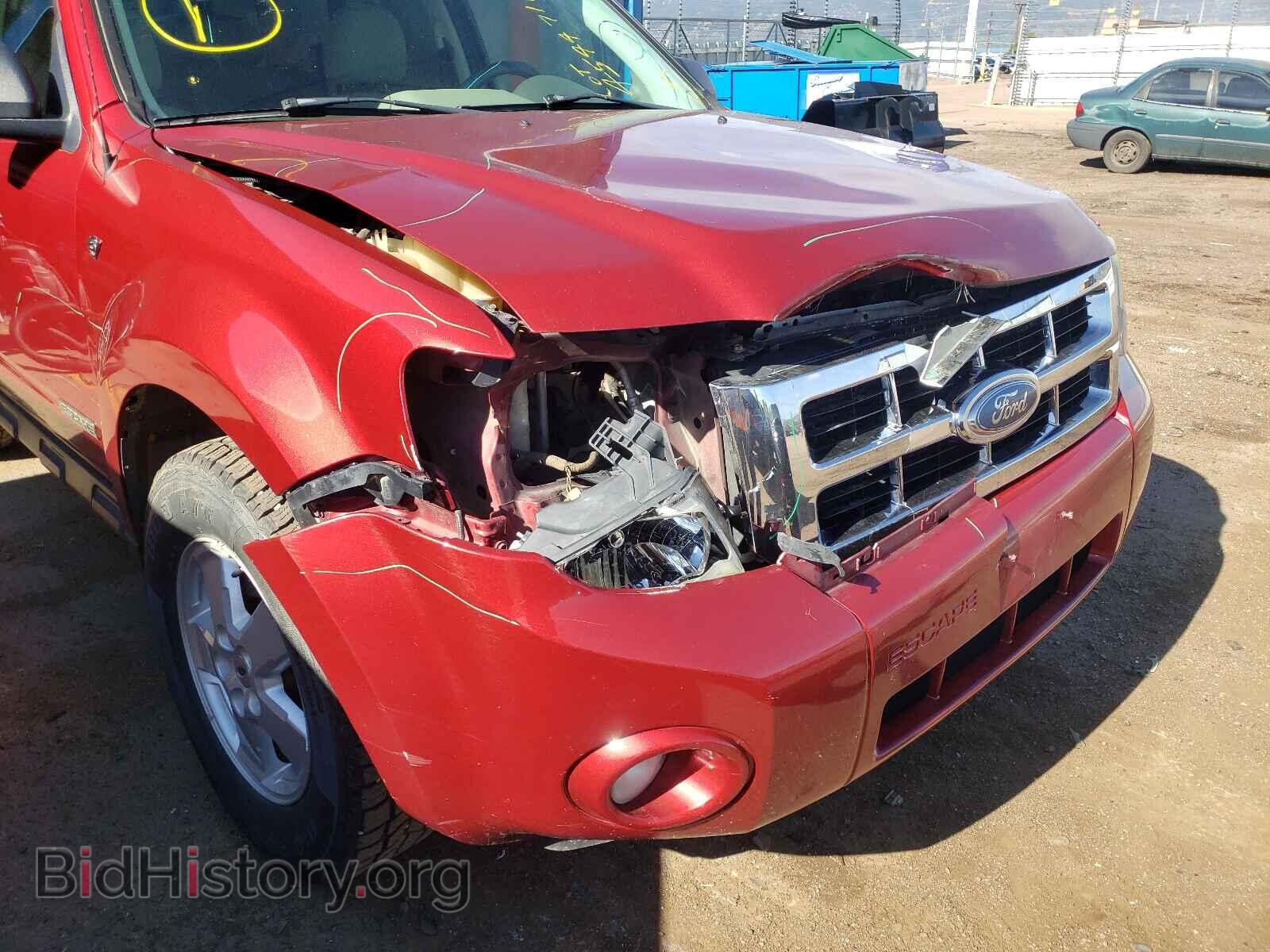 2008 FORD ESCAPE - VIN: 1FMCU93148KB02701 - Фото 9