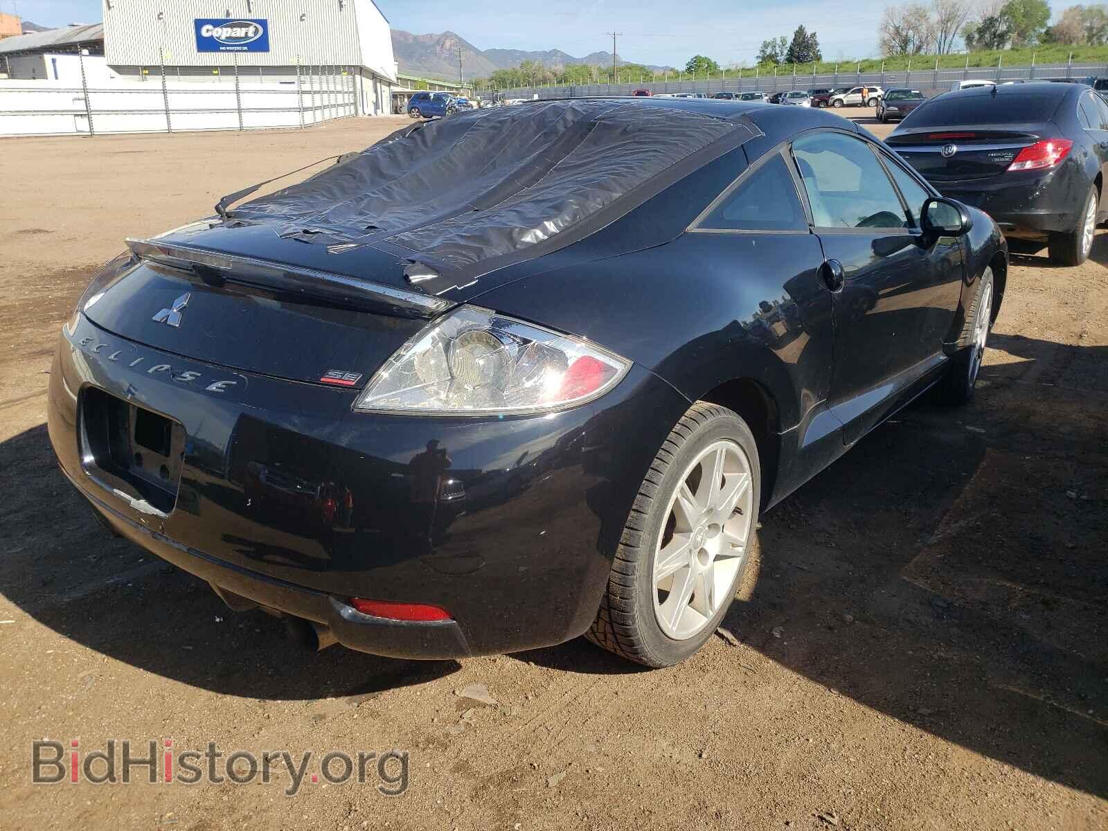 2007 MITSUBISHI ECLIPSE - VIN: 4A3AK64F97E067352 - Photo 4