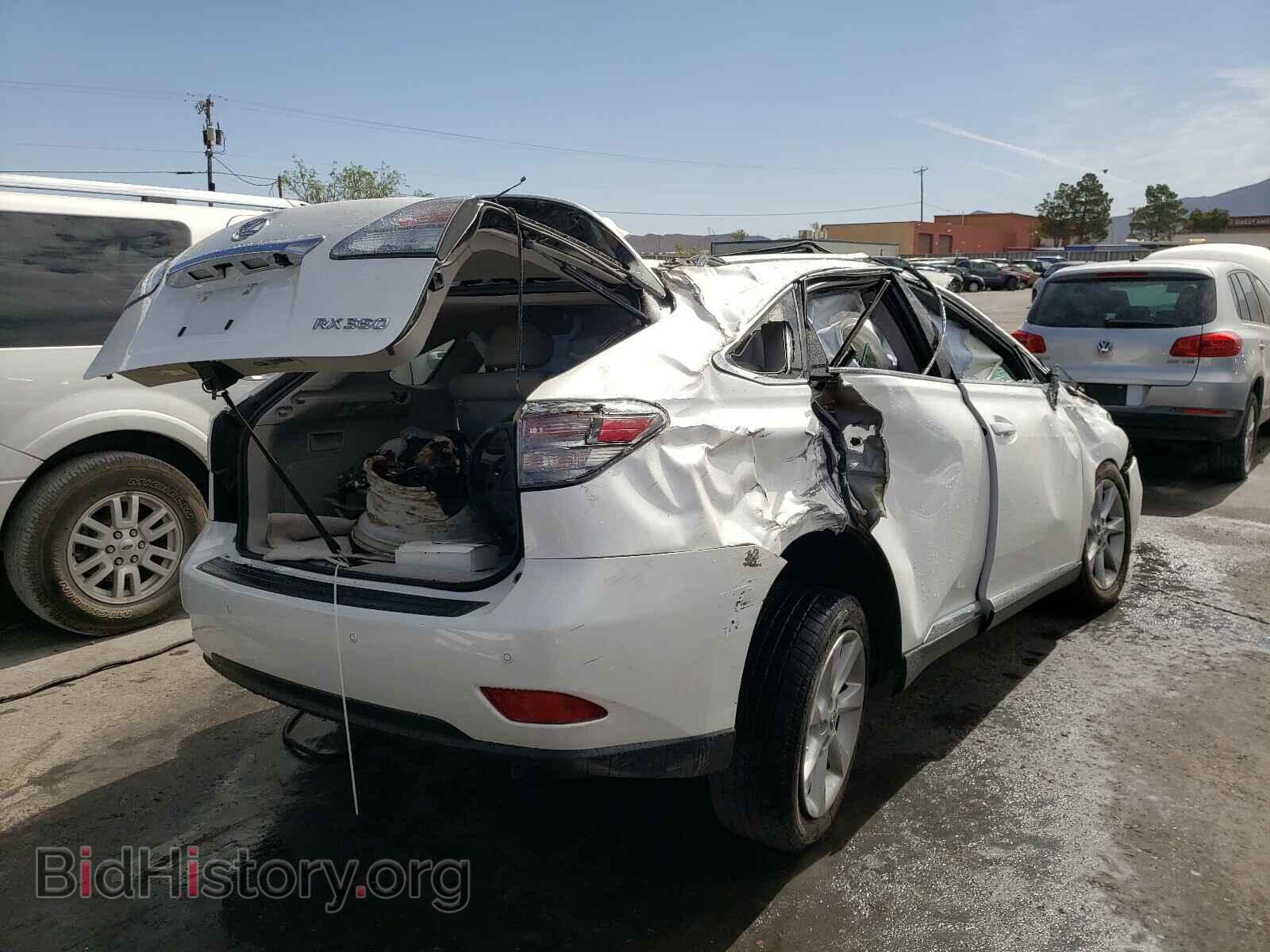 2012 LEXUS RX350 - VIN: 2T2ZK1BA7CC075152 - Фото 4