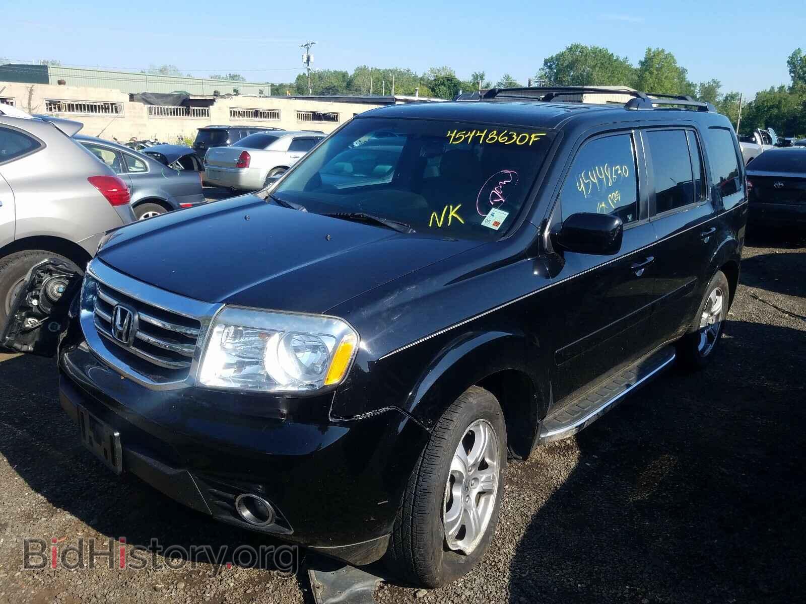 2012 HONDA PILOT - VIN: 5FNYF3H52CB039617 - Фото 2