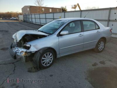 2005 Toyota COROLLA CE, silver — VIN JTDBR32E052062244, Copart