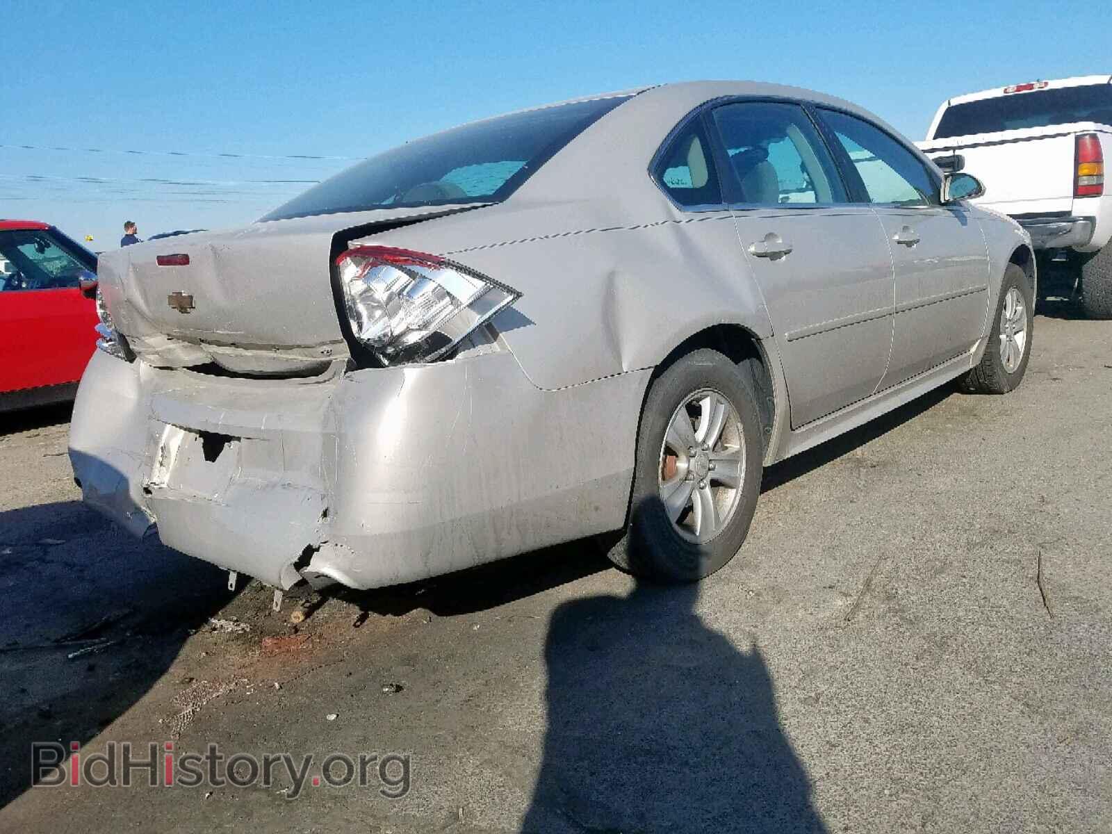 2012 CHEVROLET IMPALA - VIN: 2G1WF5E36C1221824 - Фото 4