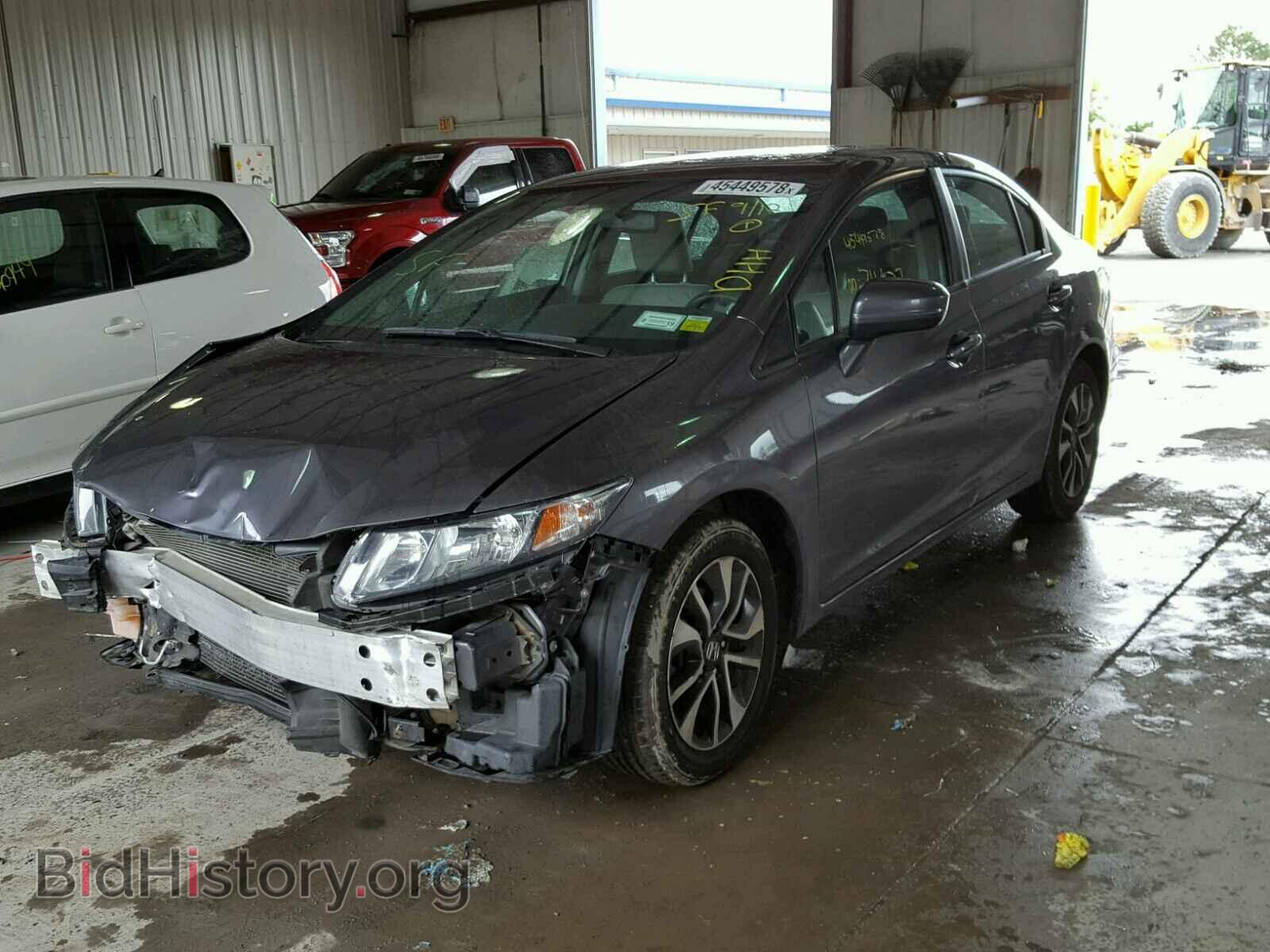 2014 HONDA CIVIC - VIN: 2HGFB2F85EH533897 - Фото 2