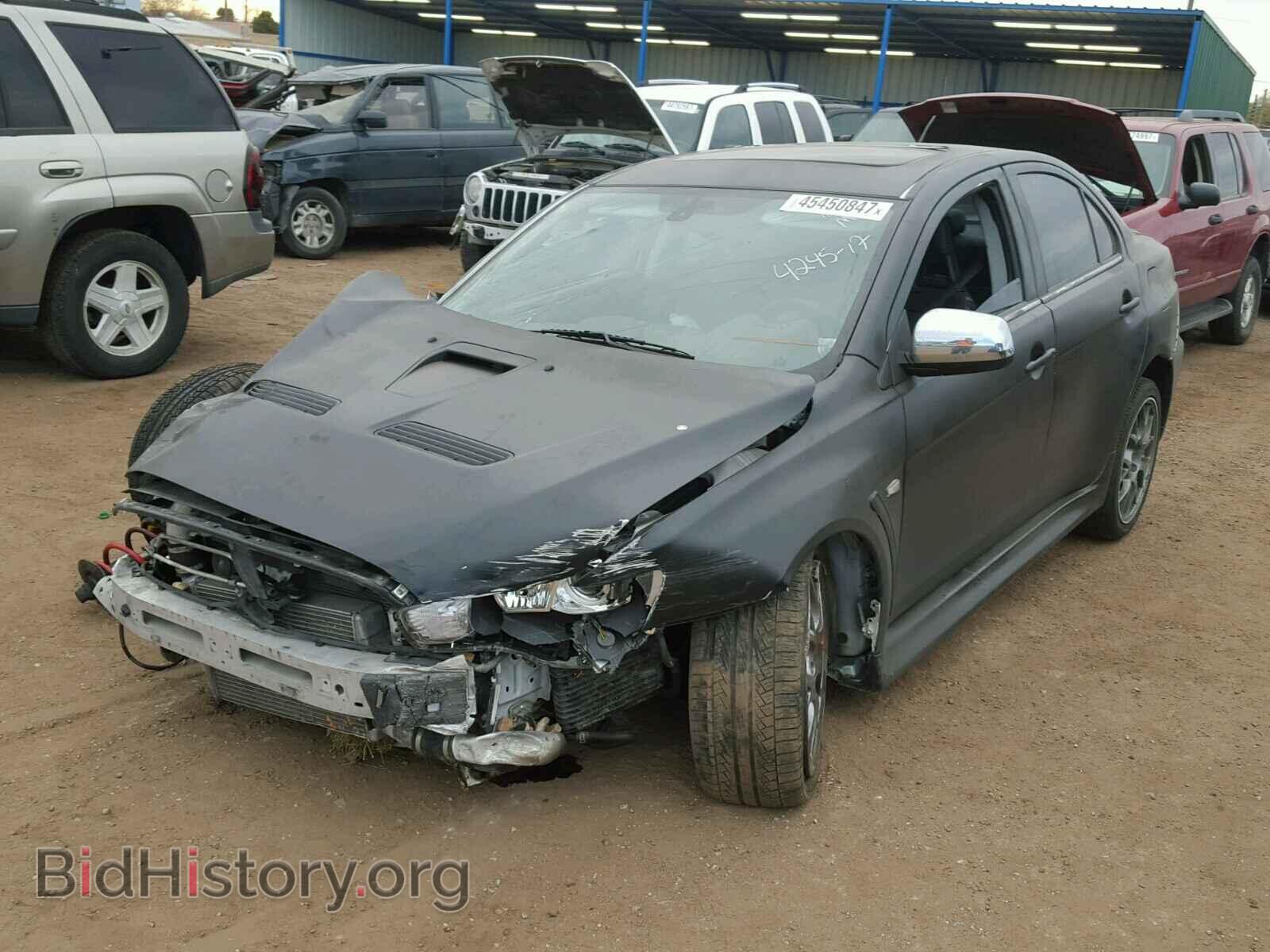 2012 MITSUBISHI EVO - VIN: JA32W5FV7CU013153 - Фото 2