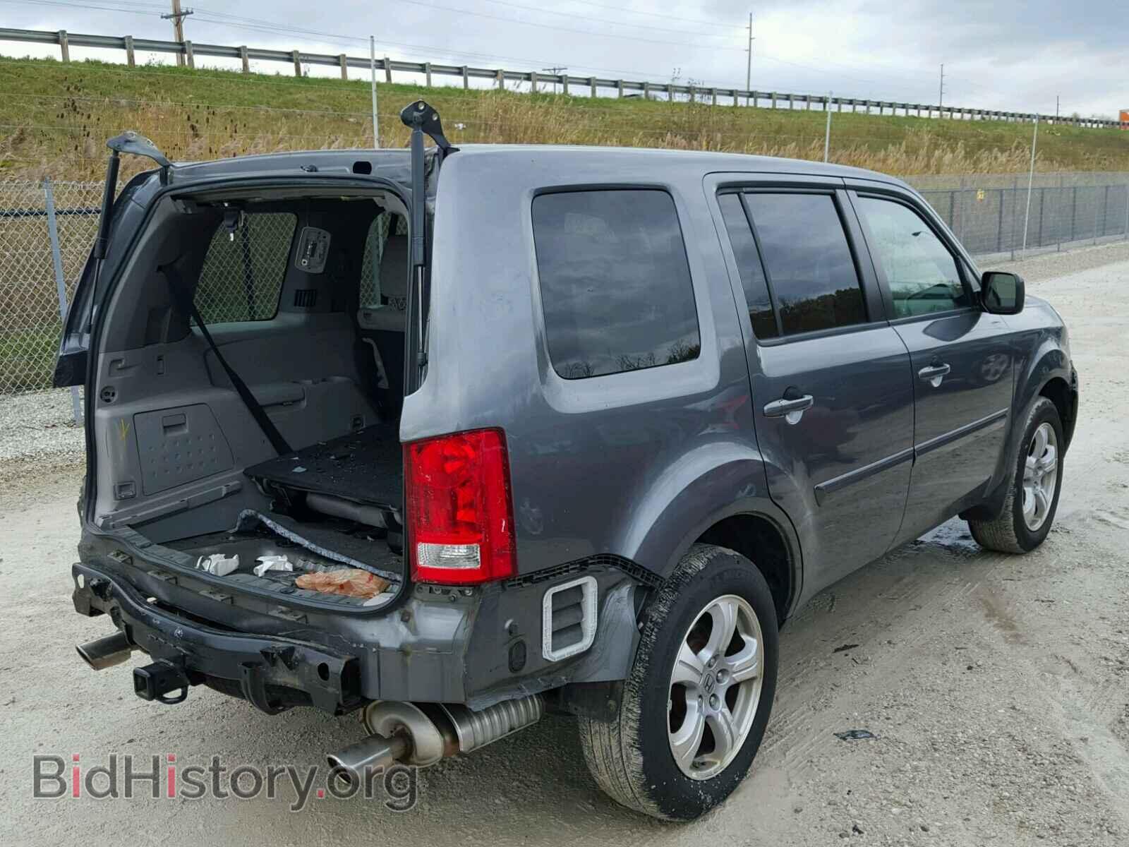 2012 HONDA PILOT - VIN: 5FNYF4H42CB012737 - Фото 4