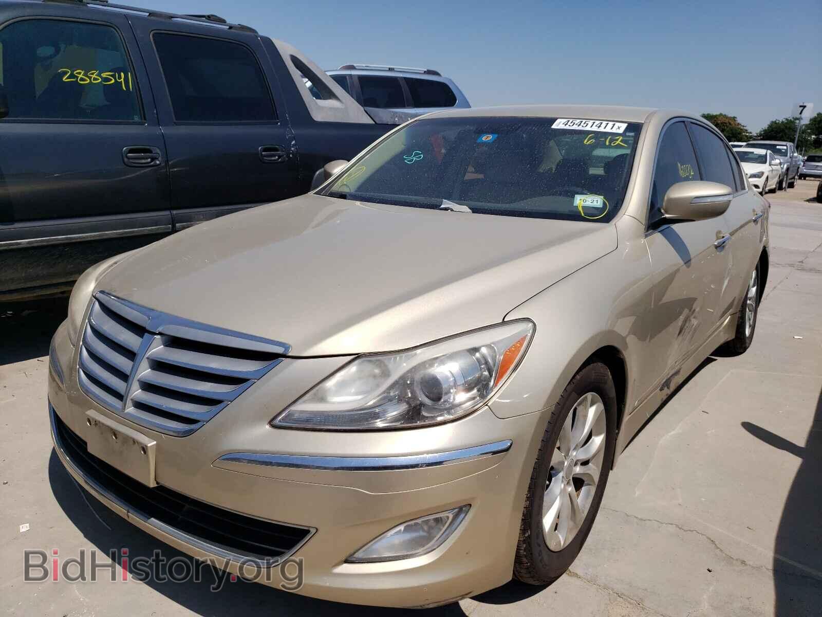 2012 HYUNDAI GENESIS - VIN: KMHGC4DD8CU178564 - Фото 2