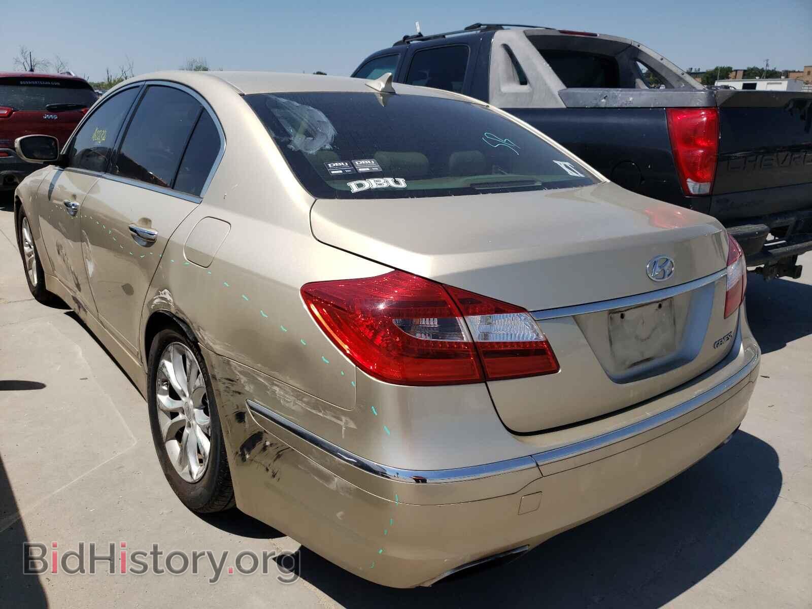 2012 HYUNDAI GENESIS - VIN: KMHGC4DD8CU178564 - Фото 3