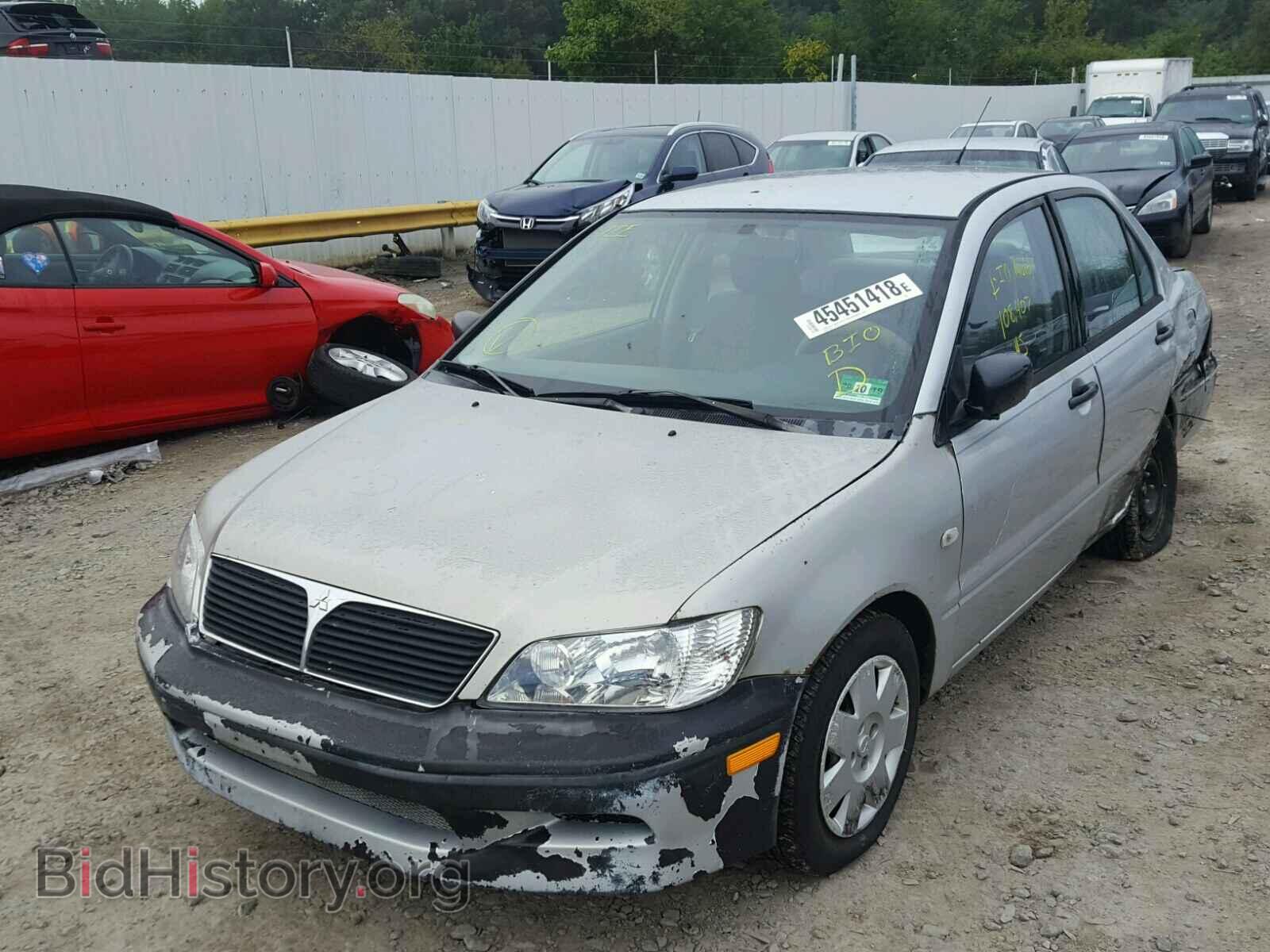 2003 MITSUBISHI LANCER - VIN: JA3AJ26E63U055385 - Фото 2