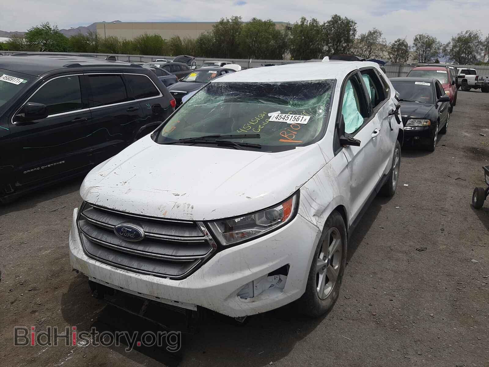 2017 FORD EDGE - VIN: 2FMPK4G97HBB37303 - Фото 2