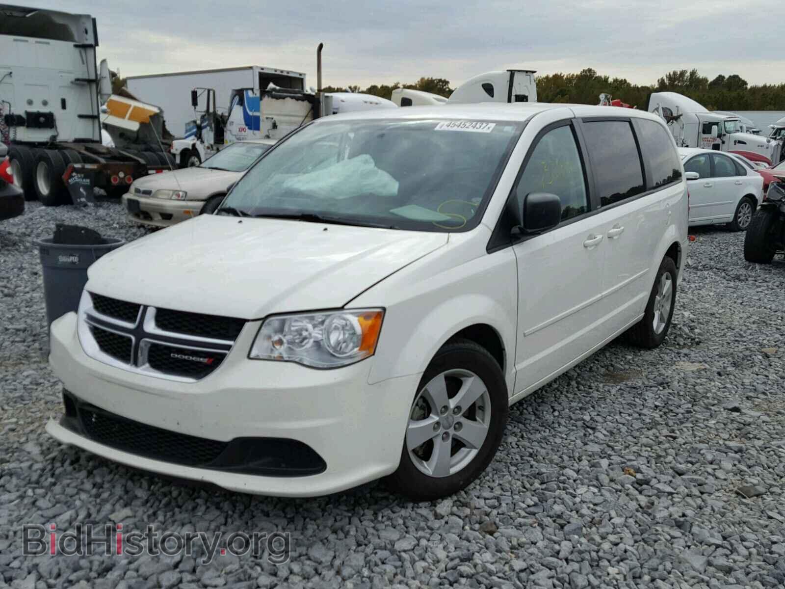 2013 DODGE CARAVAN - VIN: 2C4RDGBG1DR618261 - Фото 2