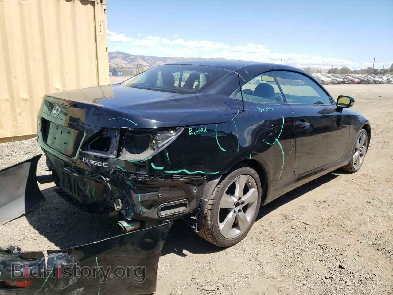 2010 LEXUS IS - VIN: JTHFE2C25A2502964 - Фото 4