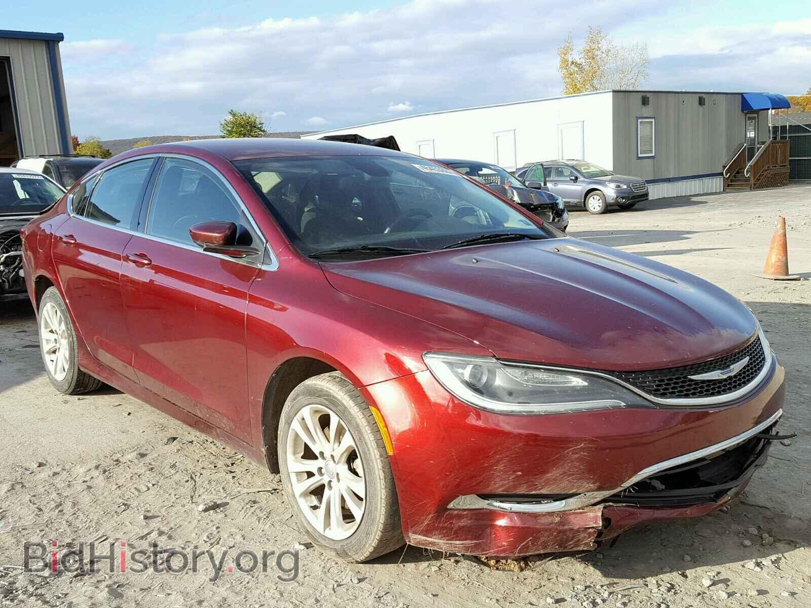 Фотография 1C3CCCAB5GN124546 - CHRYSLER 200 2016