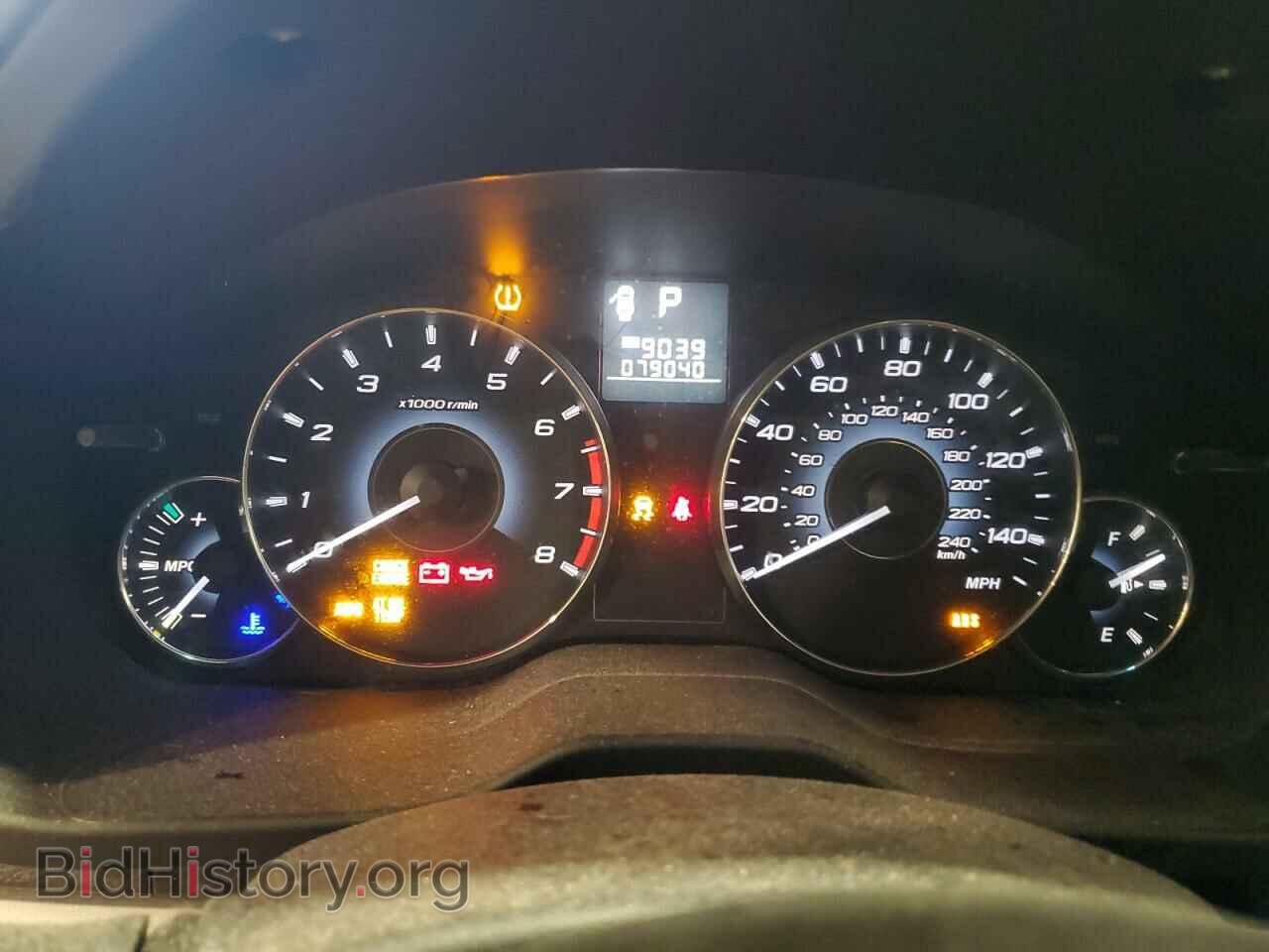 2012 SUBARU LEGACY - VIN: 4S3BMBA69C3010637 - Фото 9
