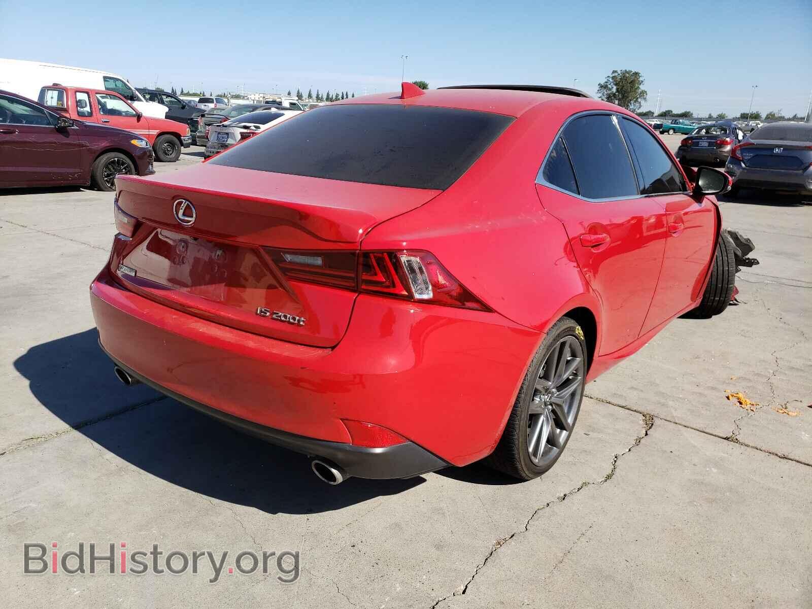 2016 LEXUS IS - VIN: JTHBA1D28G5017454 - Фото 4