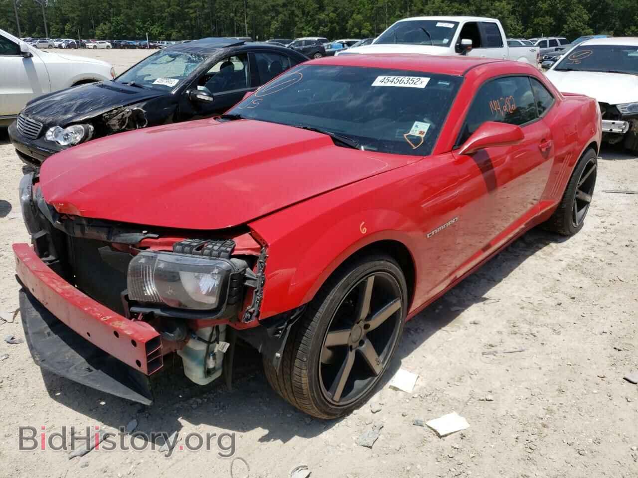 2012 CHEVROLET CAMARO - VIN: 2G1FE1E33C9143838 - Фото 2