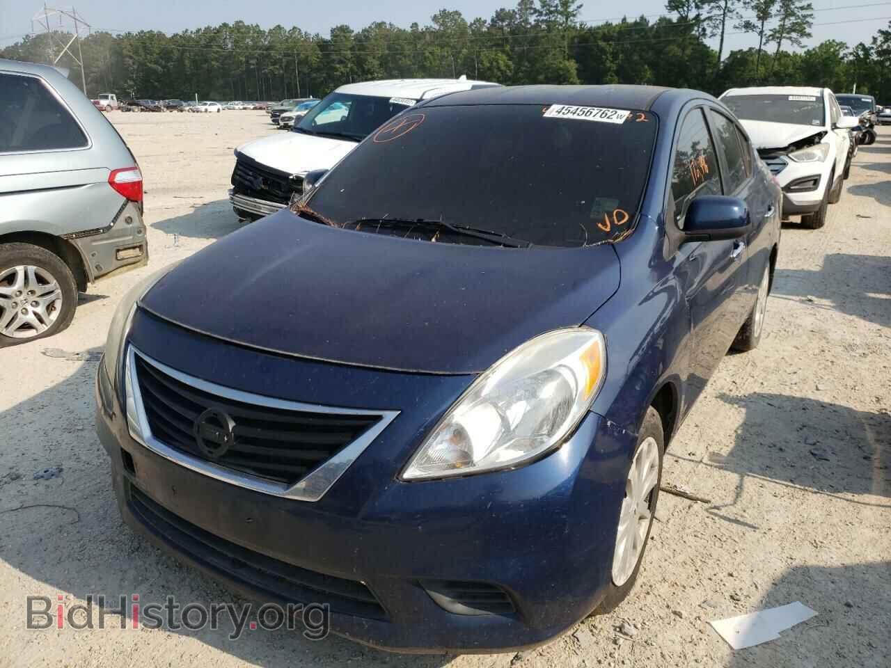 2012 NISSAN VERSA - VIN: 3N1CN7AP1CL867243 - Фото 2