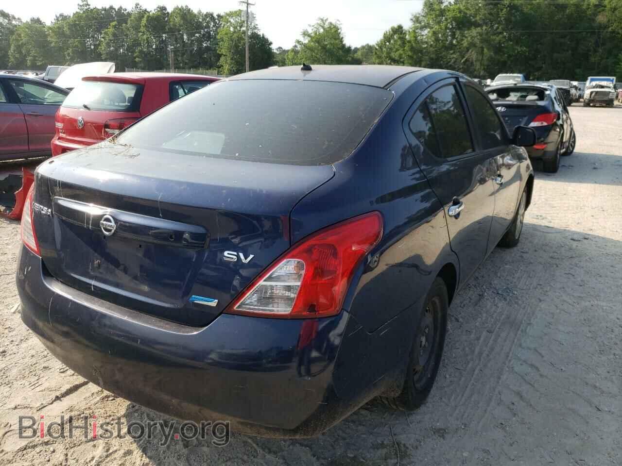 2012 NISSAN VERSA - VIN: 3N1CN7AP1CL867243 - Фото 4