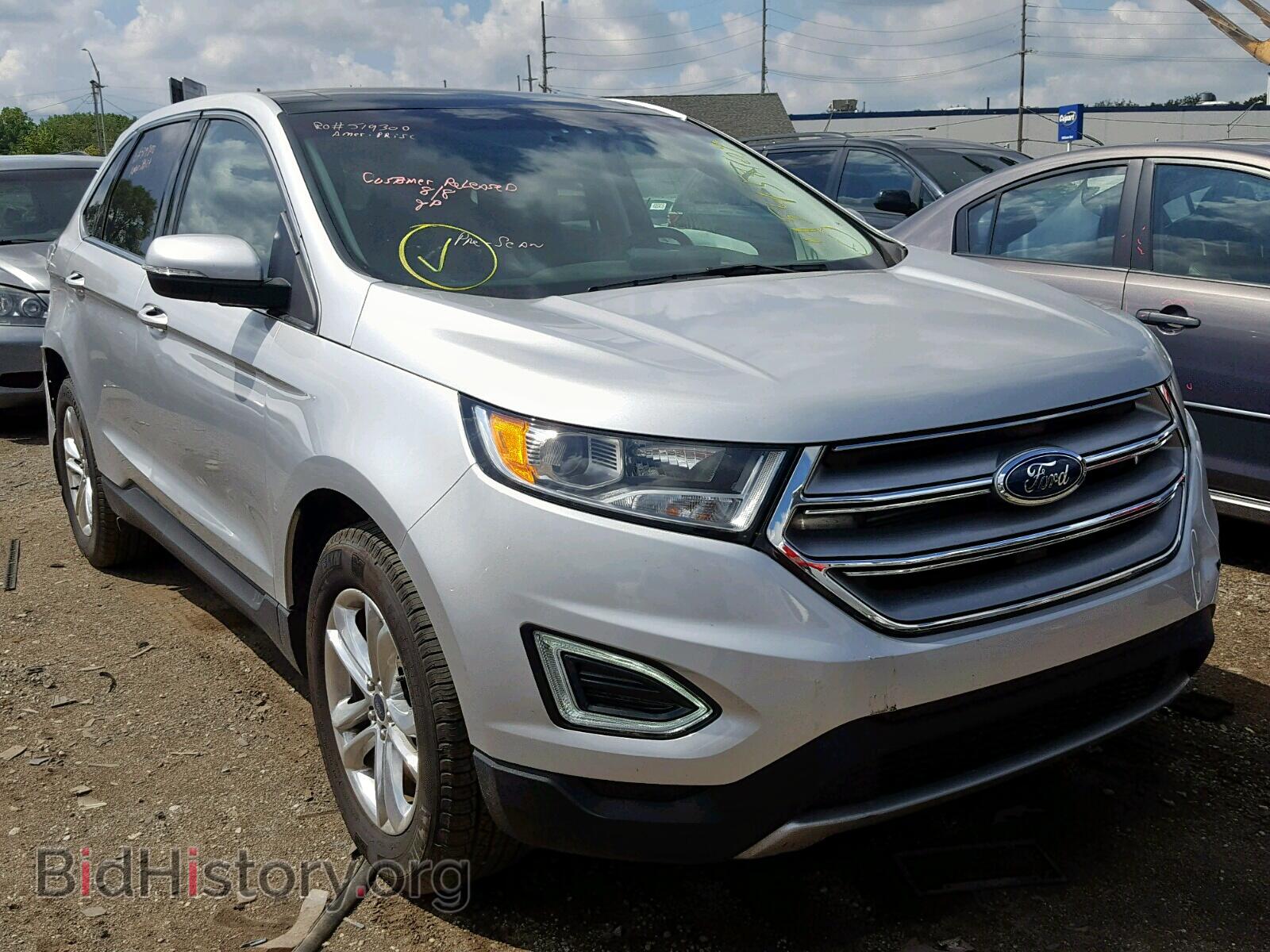 Photo 2FMPK4J81JBC62481 - FORD EDGE SEL 2018