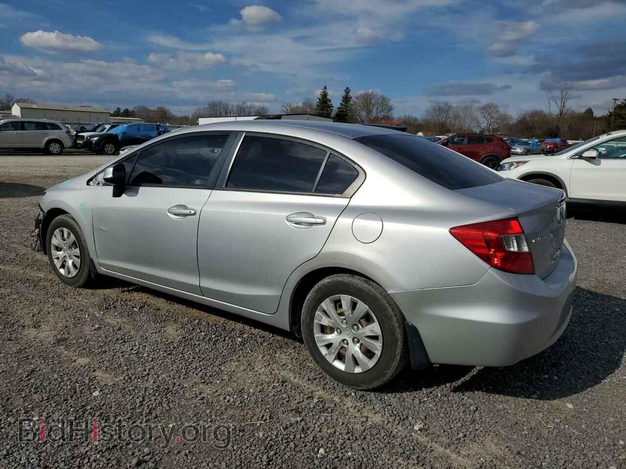 2012 HONDA CIVIC - VIN: 19XFB2F51CE102227 - Фото 2