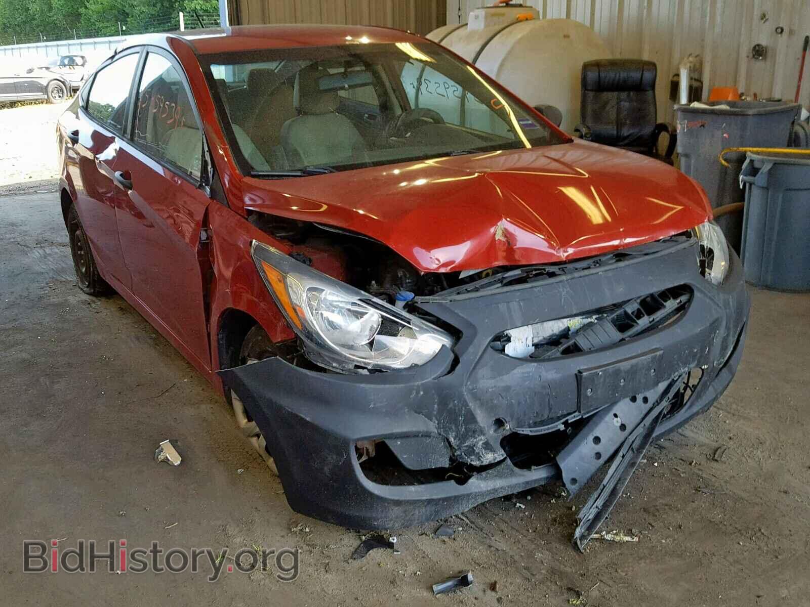 Photo KMHCT4AE3CU062071 - HYUNDAI ACCENT 2012