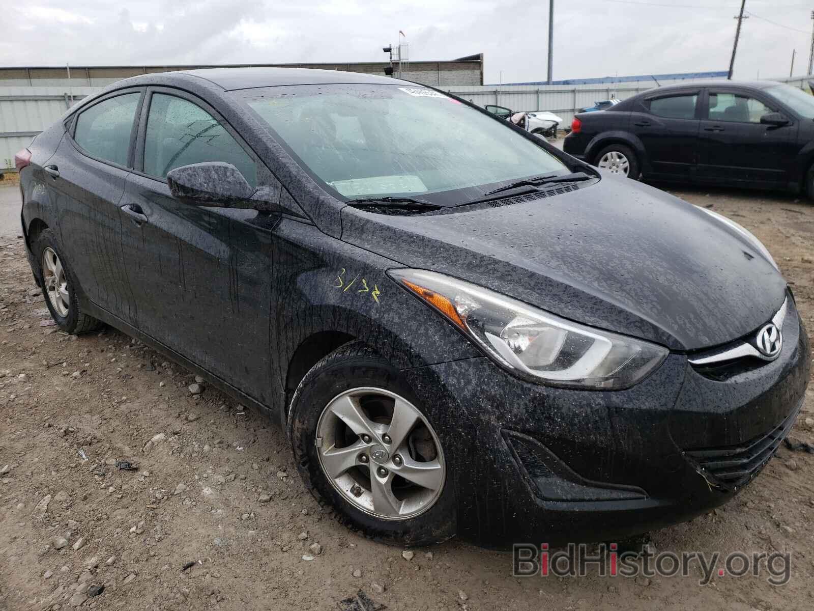 Photo KMHDH4AE6FU381104 - HYUNDAI ELANTRA 2015