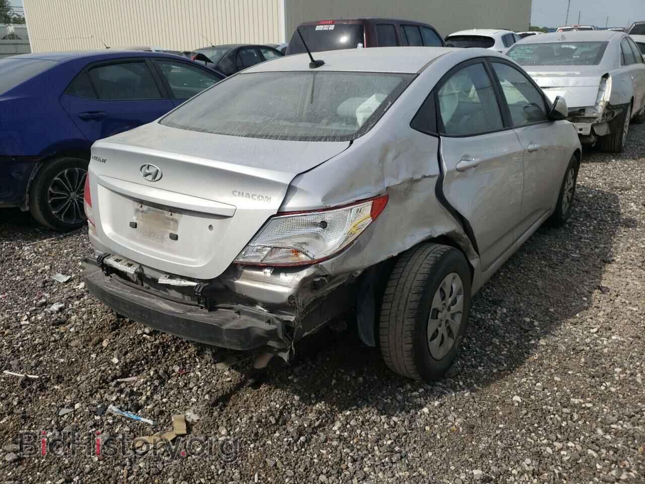 2017 HYUNDAI ACCENT - VIN: KMHCT4AE4HU307189 - Фото 4