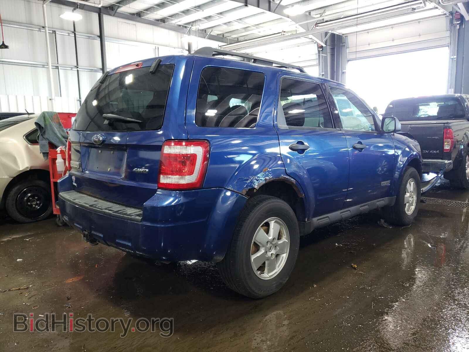 2008 FORD ESCAPE - VIN: 1FMCU93128KA15251 - Фото 4