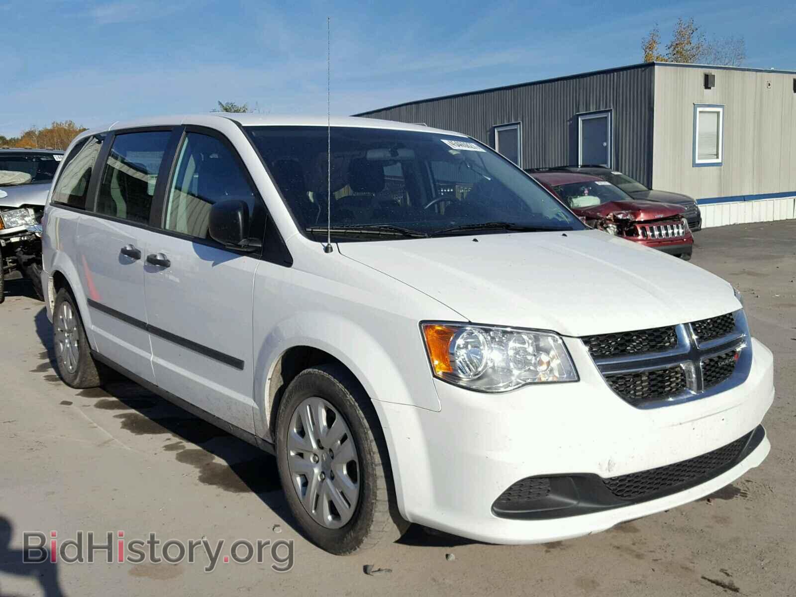 Фотография 2C4RDGBG4GR103176 - DODGE CARAVAN 2016