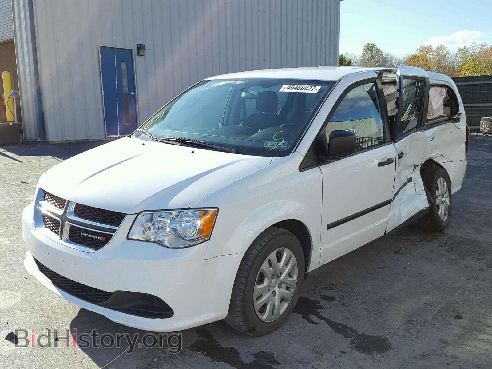 2016 DODGE CARAVAN - VIN: 2C4RDGBG4GR103176 - Фото 2