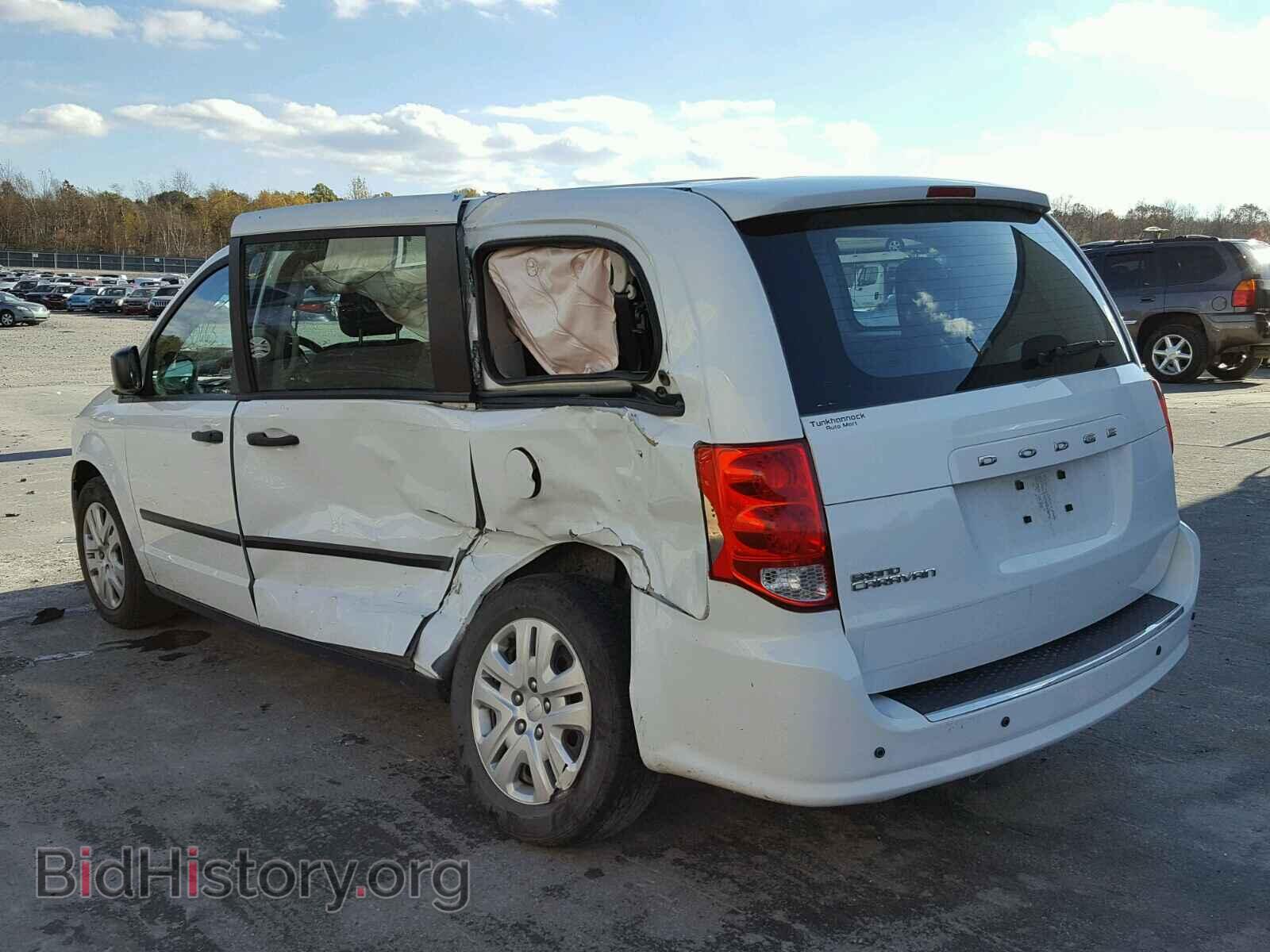 2016 DODGE CARAVAN - VIN: 2C4RDGBG4GR103176 - Фото 3