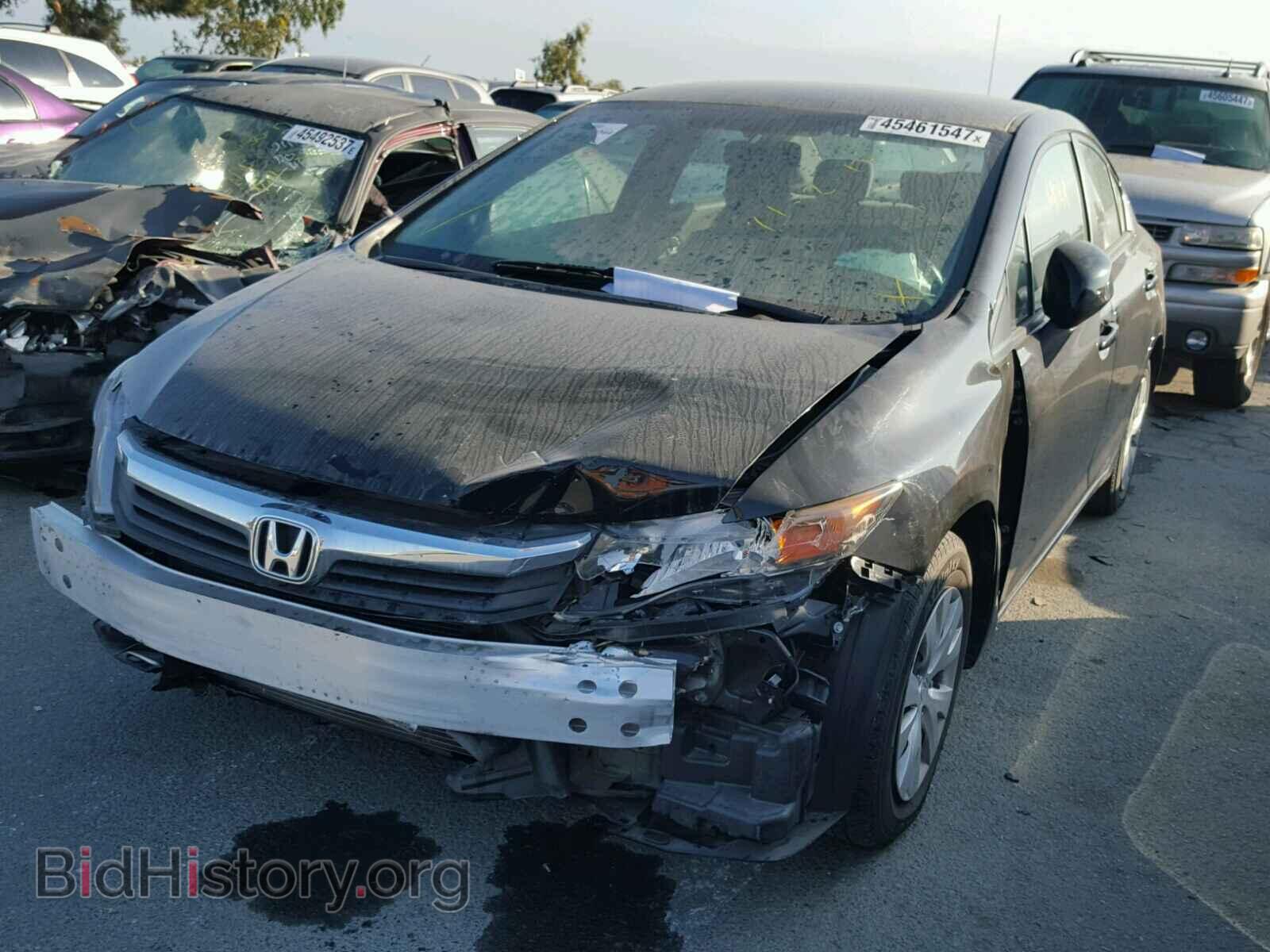 2012 HONDA CIVIC - VIN: 19XFB2F5XCE379765 - Фото 2