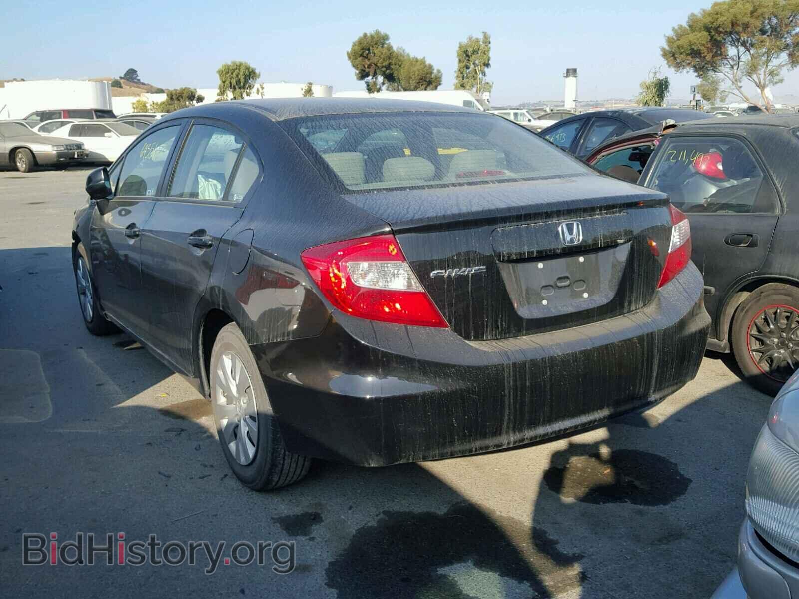 2012 HONDA CIVIC - VIN: 19XFB2F5XCE379765 - Фото 3