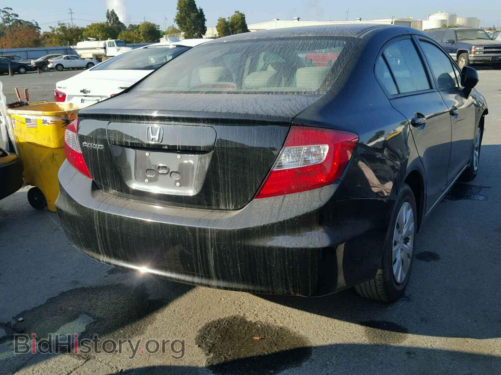 2012 HONDA CIVIC - VIN: 19XFB2F5XCE379765 - Фото 4