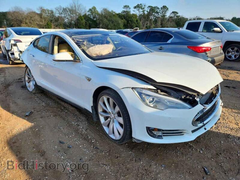 2013 Tesla MODEL S (VIN 5YJSA1CN5DFP27337) — фото 4 из 14