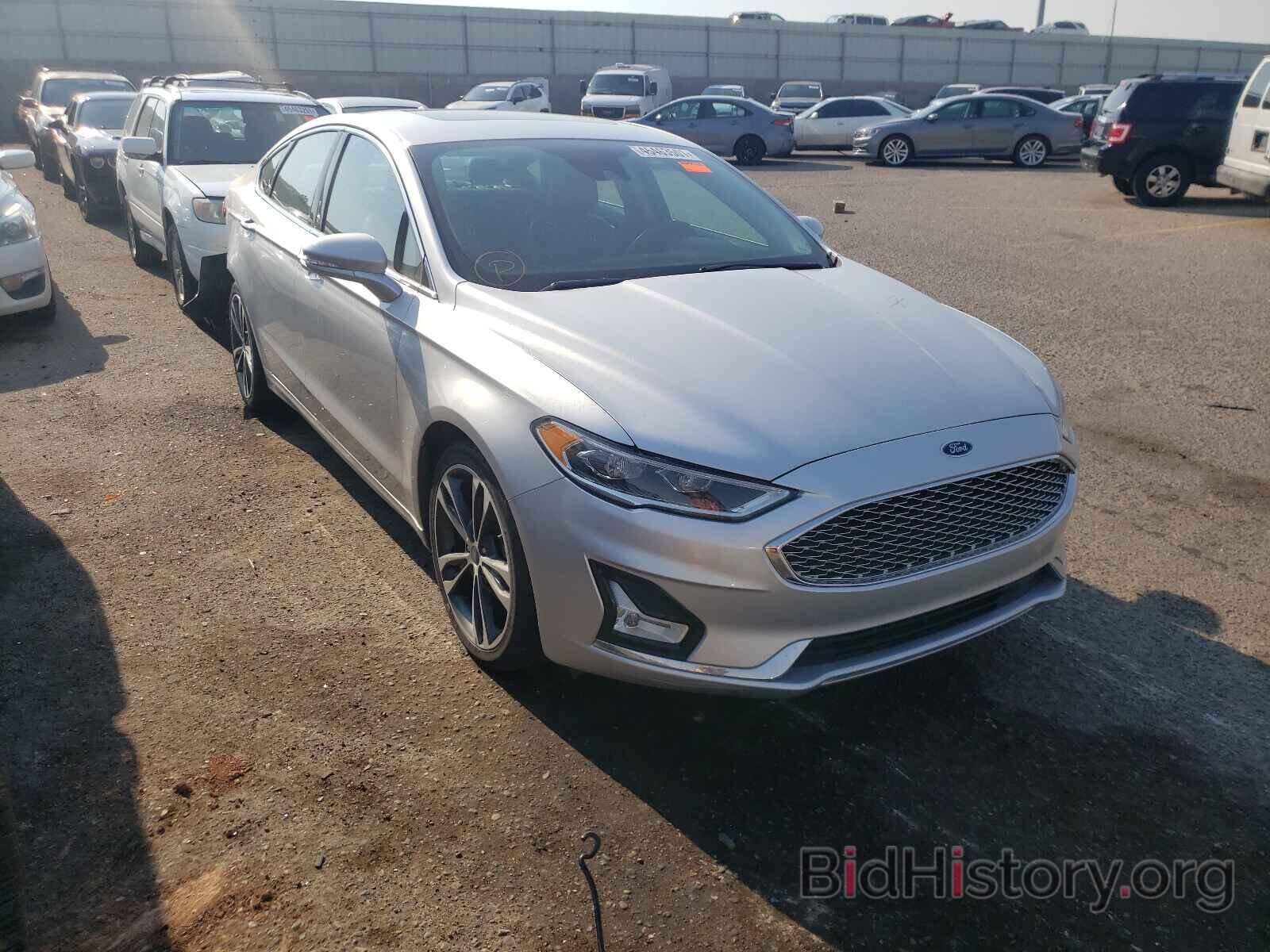 Photo 3FA6P0D9XKR118452 - FORD FUSION 2019