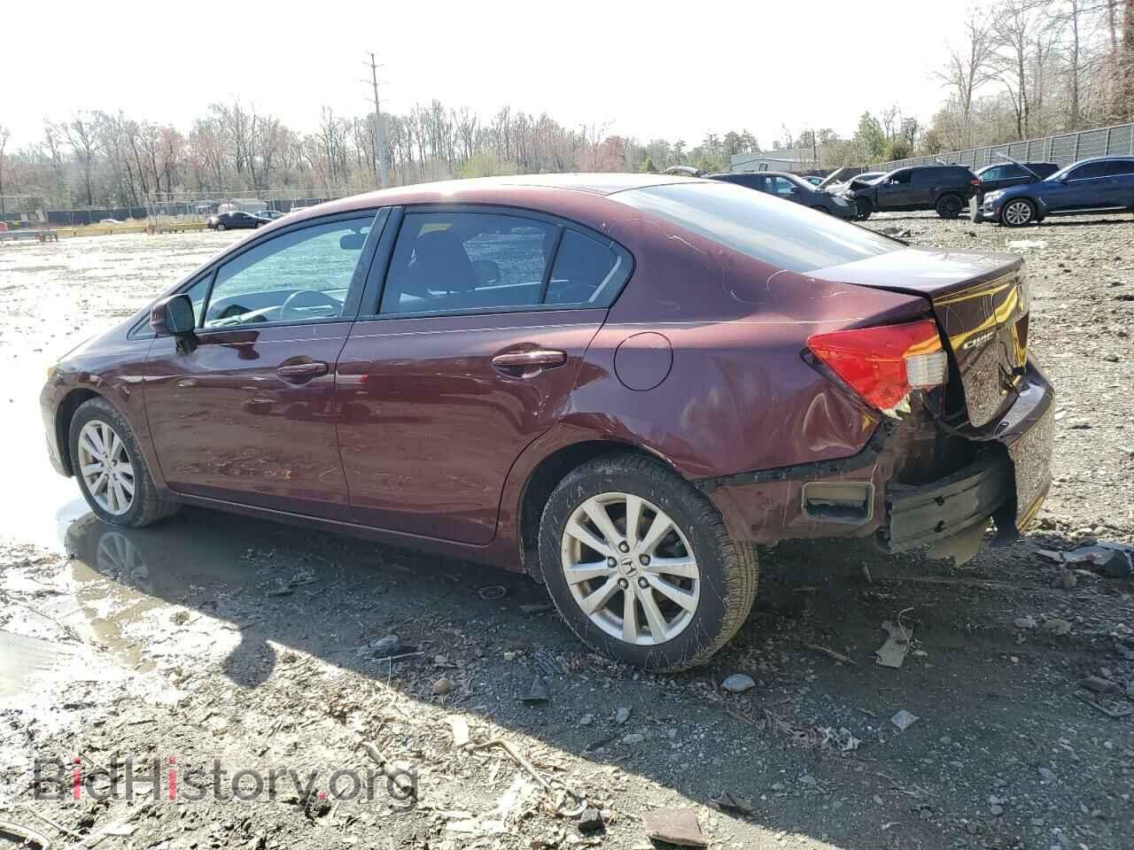 2012 HONDA CIVIC - VIN: 2HGFB2F92CH506310 - Photo 2