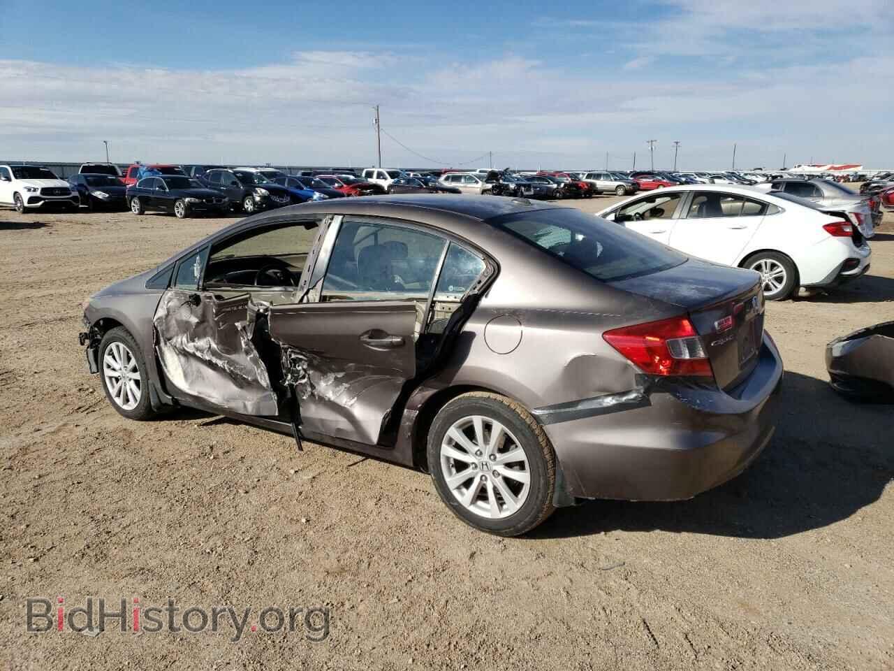 2012 HONDA CIVIC - VIN: 2HGFB2F90CH515569 - Фото 2