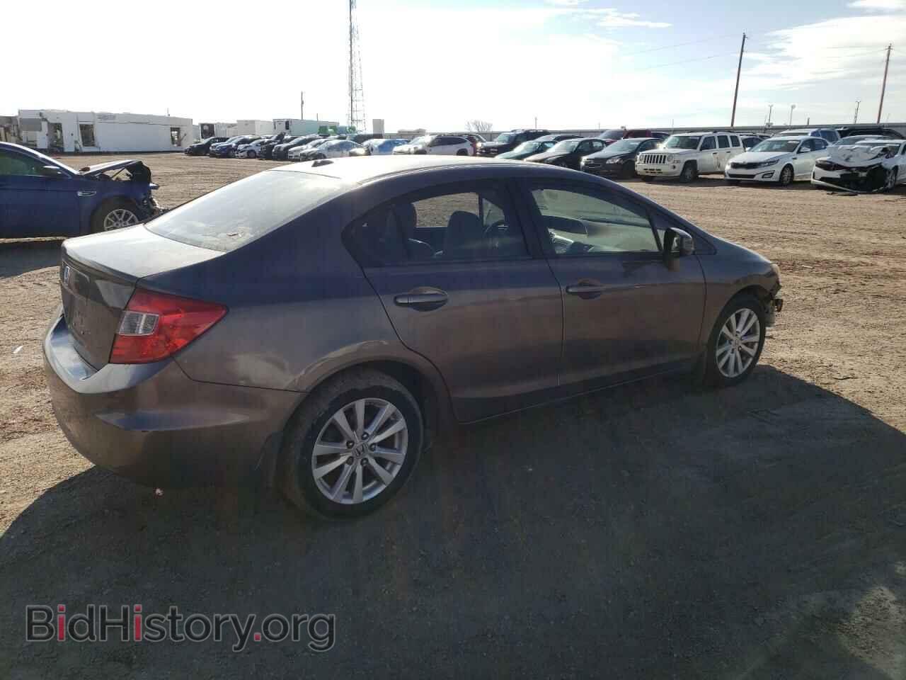 2012 HONDA CIVIC - VIN: 2HGFB2F90CH515569 - Фото 3