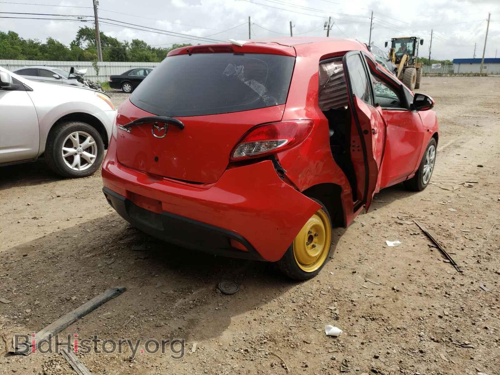 2012 MAZDA 2 - VIN: JM1DE1KY2C0144651 - Фото 4
