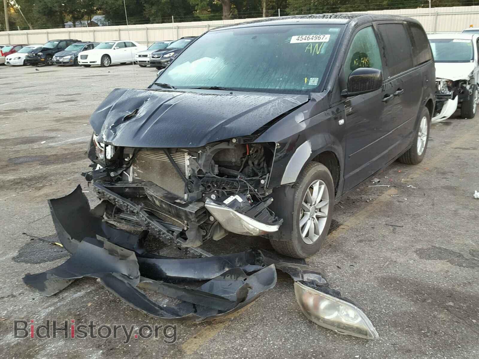 2014 DODGE CARAVAN - VIN: 2C4RDGBG9ER224024 - Фото 2