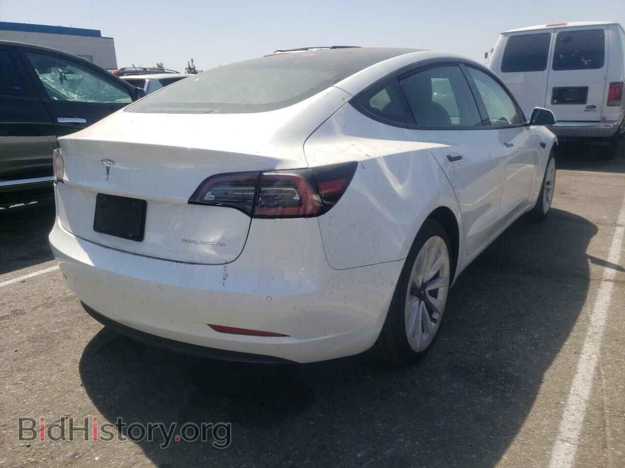 2022 TESLA MODEL 3 - VIN: 5YJ3E1EB9NF144654 - Photo 4