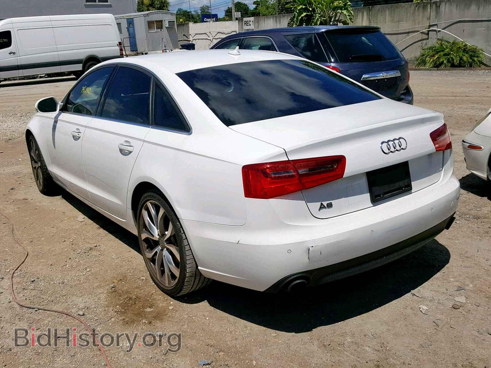 2013 AUDI A6 - VIN: WAUGFAFC5DN061760 - Фото 3
