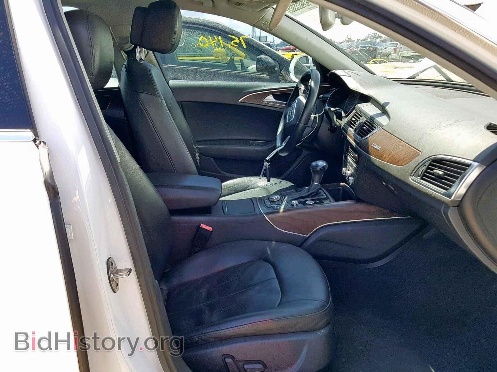 2013 AUDI A6 - VIN: WAUGFAFC5DN061760 - Фото 5