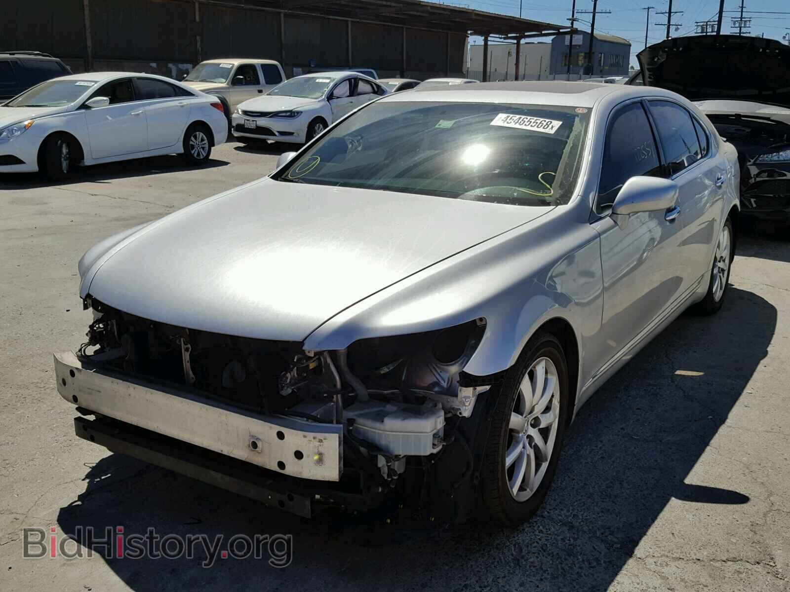 2008 LEXUS LS460 - VIN: JTHGL46F585029368 - Фото 2