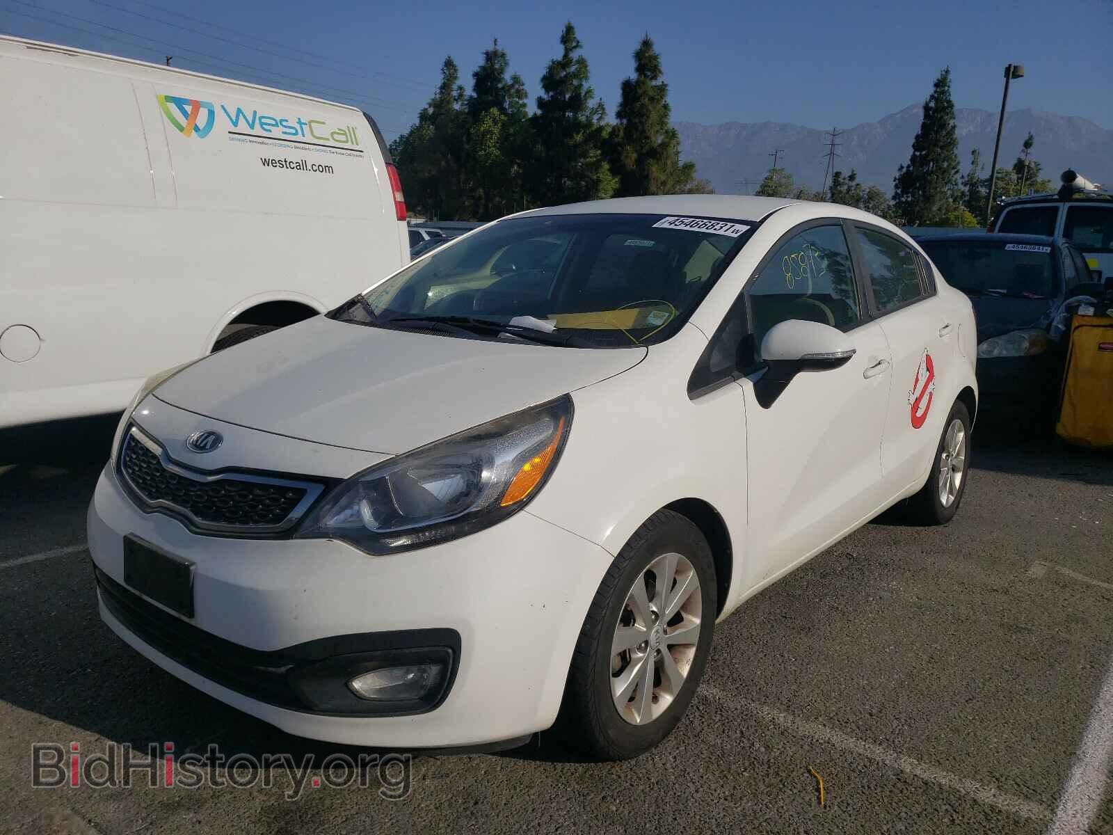 2014 KIA RIO - VIN: KNADN4A35E6419577 - Фото 2