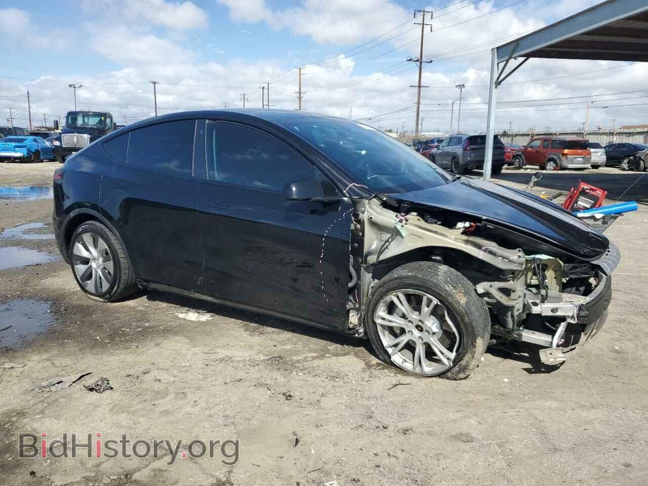 2022 TESLA MODEL Y - VIN: 7SAYGDEE0NF551406 - Фото 4