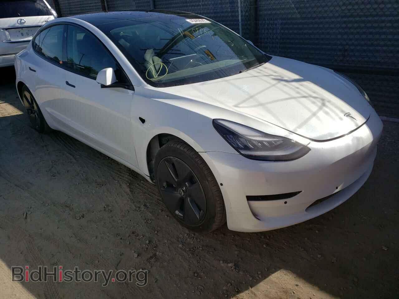 Photo 5YJ3E1EA8MF996516 - TESLA MODEL 3 2021